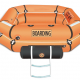 Rescue boat sealing