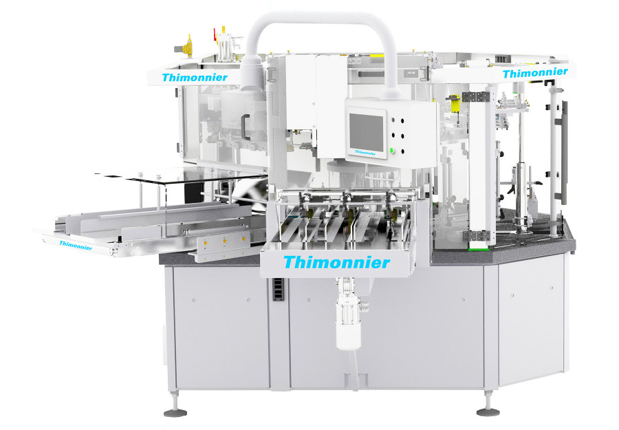 Rotary filling machine for doypack pouch